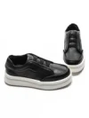 Pantofi Sport Barbati din piele naturala 5316 BLACK | ADVANCER