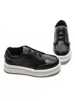 Pantofi Sport Barbati din piele naturala 5316 BLACK | ADVANCER