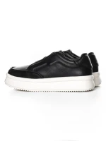 Pantofi Sport Barbati din piele naturala 5316 BLACK | ADVANCER