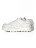 Pantofi Sport Barbati din piele naturala 5316 WHITE | ADVANCER