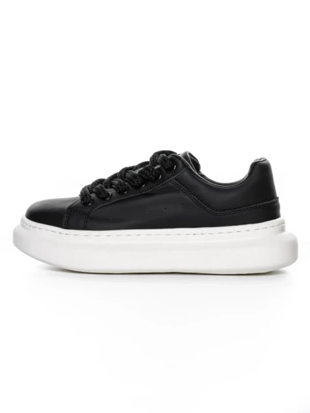 Pantofi Sport Barbati 5Q56 BLACK-WHITE | EXCENTRIC SHOES