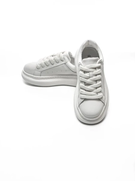 Pantofi Sport Barbati 5Q56 BEIGE-WHITE | EXCENTRIC SHOES