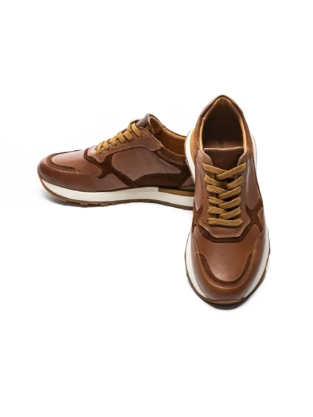 Pantofi Sport Barbati din piele naturala 3-927-25 BROWN | ADVANCER