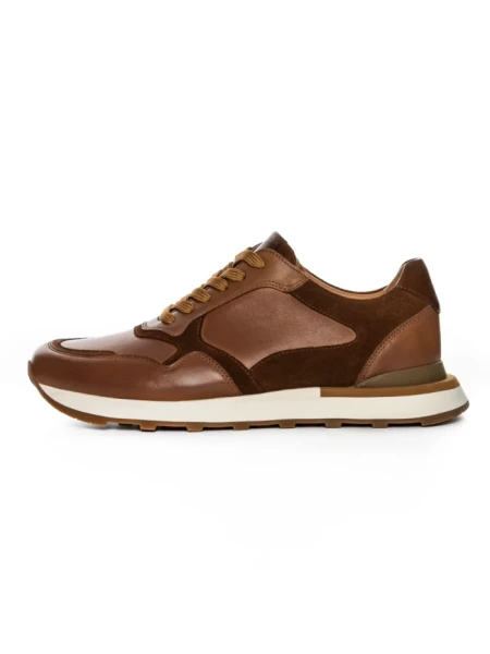 Pantofi Sport Barbati din piele naturala 3-927-25 BROWN | ADVANCER