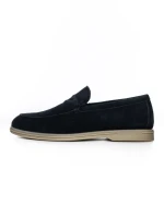 Mocasini Barbati din piele naturala 2-2090-307 BLUE | ADVANCER