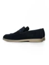 Mocasini Barbati din piele naturala 2-2090-307 BLUE | ADVANCER