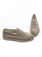 Mocasini Barbati din piele naturala 2-2090-307 GREY | ADVANCER