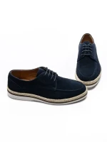 Pantofi Casual Barbati din piele naturala 3-1086-01 BLUE | ADVANCER