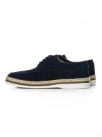 Pantofi Casual Barbati din piele naturala 3-1086-01 BLUE | ADVANCER