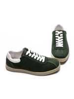 Pantofi Sport Barbati din piele naturala 358A-08 GREEN | ADVANCER