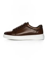 Pantofi Sport Barbati din piele naturala F97351-1 BROWN | ADVANCER