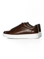 Pantofi Sport Barbati din piele naturala F97351-1 BROWN | ADVANCER