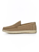 Mocasini Barbati din piele naturala F1909606-1X APRICOT | ADVANCER