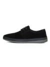 Pantofi Casual Barbati din piele naturala W011-5 BLACK | ADVANCER