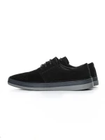 Pantofi Casual Barbati din piele naturala W011-5 BLACK | ADVANCER