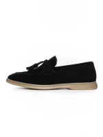 Mocasini Barbati din piele naturala 25891 BLACK | FRANCO GERARDO
