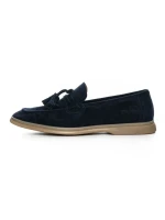 Mocasini Barbati din piele naturala 25891 BLUE | FRANCO GERARDO