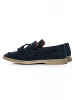 Mocasini Barbati din piele naturala 25891 BLUE | FRANCO GERARDO