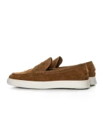 Mocasini Barbati din piele naturala 25859 BROWN | FRANCO GERARDO
