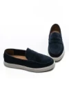 Mocasini Barbati din piele naturala 25859 BLUE | FRANCO GERARDO