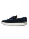 Mocasini Barbati din piele naturala 25859 BLUE | FRANCO GERARDO