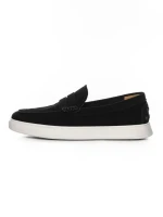 Mocasini Barbati din piele naturala 25859 BLACK | FRANCO GERARDO
