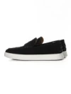 Mocasini Barbati din piele naturala 25859 BLACK | FRANCO GERARDO