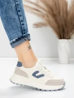 Pantofi Sport Dama din piele naturala 76098-8 BLUE | ADVANCER
