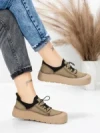 Pantofi Sport Dama din piele naturala 999 GREEN | ADVANCER