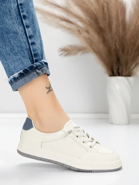 Pantofi Sport Dama din piele naturala 8196-8 BLUE | FRANCO GERARDO