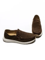 Mocasini Barbati din piele naturala 888 COFFEE | ADVANCER