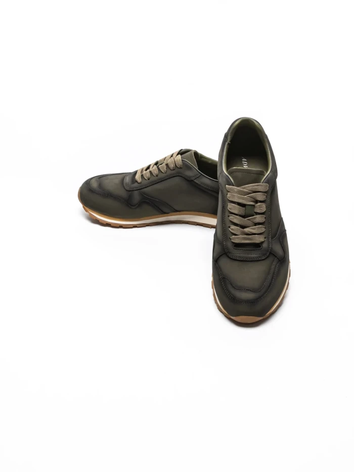 Pantofi Casual Barbati din piele naturala 3-1066-12 GREEN | ADVANCER
