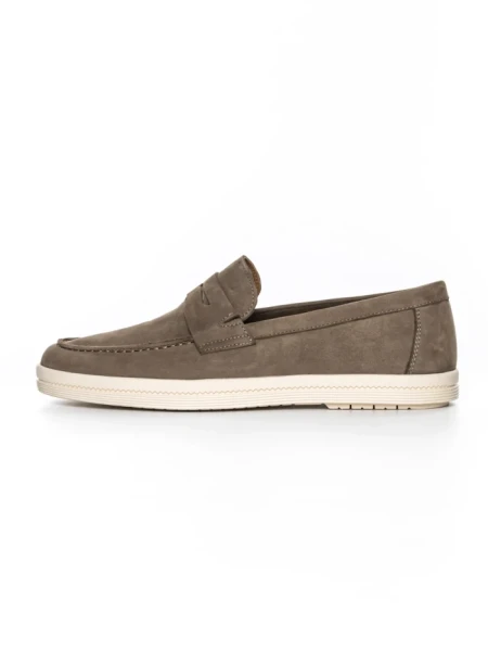 Mocasini Barbati din piele naturala 3-824-29 KHAKI | ADVANCER
