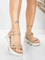 Sandale Dama cu Platforma 036 Piersica | Advancer » meishop.life