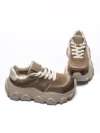 Pantofi Sport Dama din piele naturala 9805 APRICOT | FRANCO GERARDO