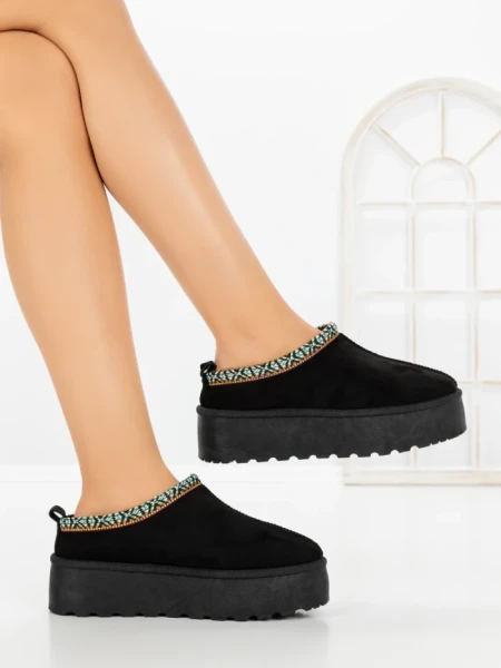 Ghete Dama 877-1 BLACK | COSTA SOL