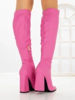 Cizme Dama cu Toc C-239 FUCHSIA | STEPHAN
