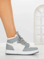 Sneakers Dama F005 WHITE-GREY | COSTA SOL
