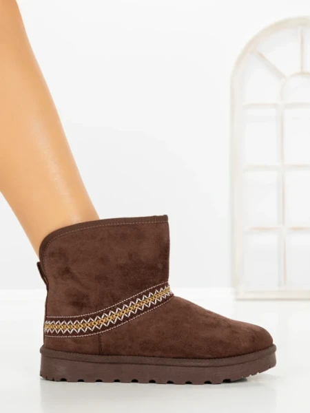Ghete UG Dama YY-199 BROWN | GALLEVANI