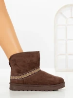 Ghete UG Dama YY-199 BROWN | GALLEVANI