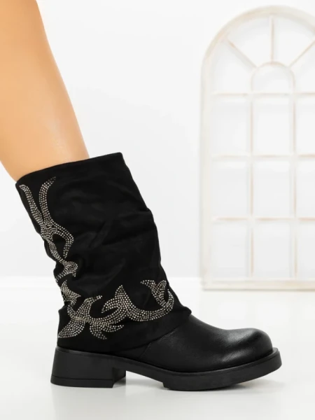 Ghete Dama 5843 BLACK | SEASOND
