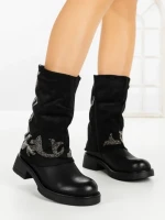Ghete Dama 5843 BLACK | SEASOND