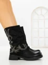 Ghete Dama 5843 BLACK | SEASOND