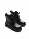 Ghete Dama din piele naturala 50382-2 BLACK | ADVANCER