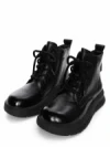 Ghete Dama din piele naturala 50382-2 BLACK | ADVANCER
