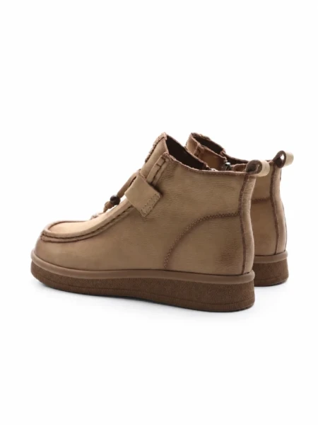 Ghete Dama din piele naturala 5782 APRICOT | ADVANCER