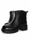 Ghete Dama din piele naturala M5221-2 BLACK | ADVANCER