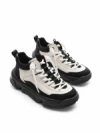 Ghete Barbati din piele naturala 01701 WHITE | ADVANCER