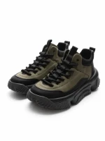 Ghete Barbati din piele naturala 01701 GREEN | ADVANCER