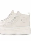 Ghete Barbati din piele naturala 7789 WHITE | ADVANCER
